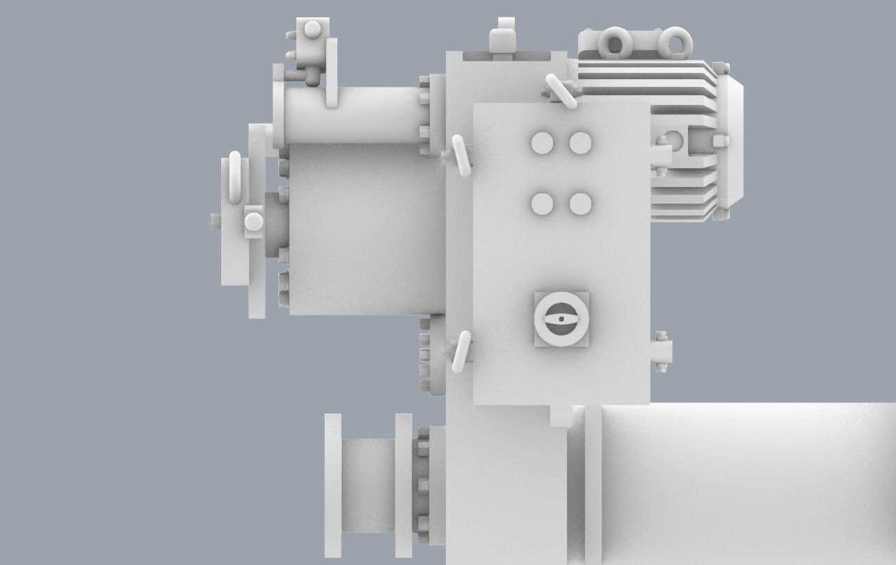 PM Hydraulic Winch 3D print model_20