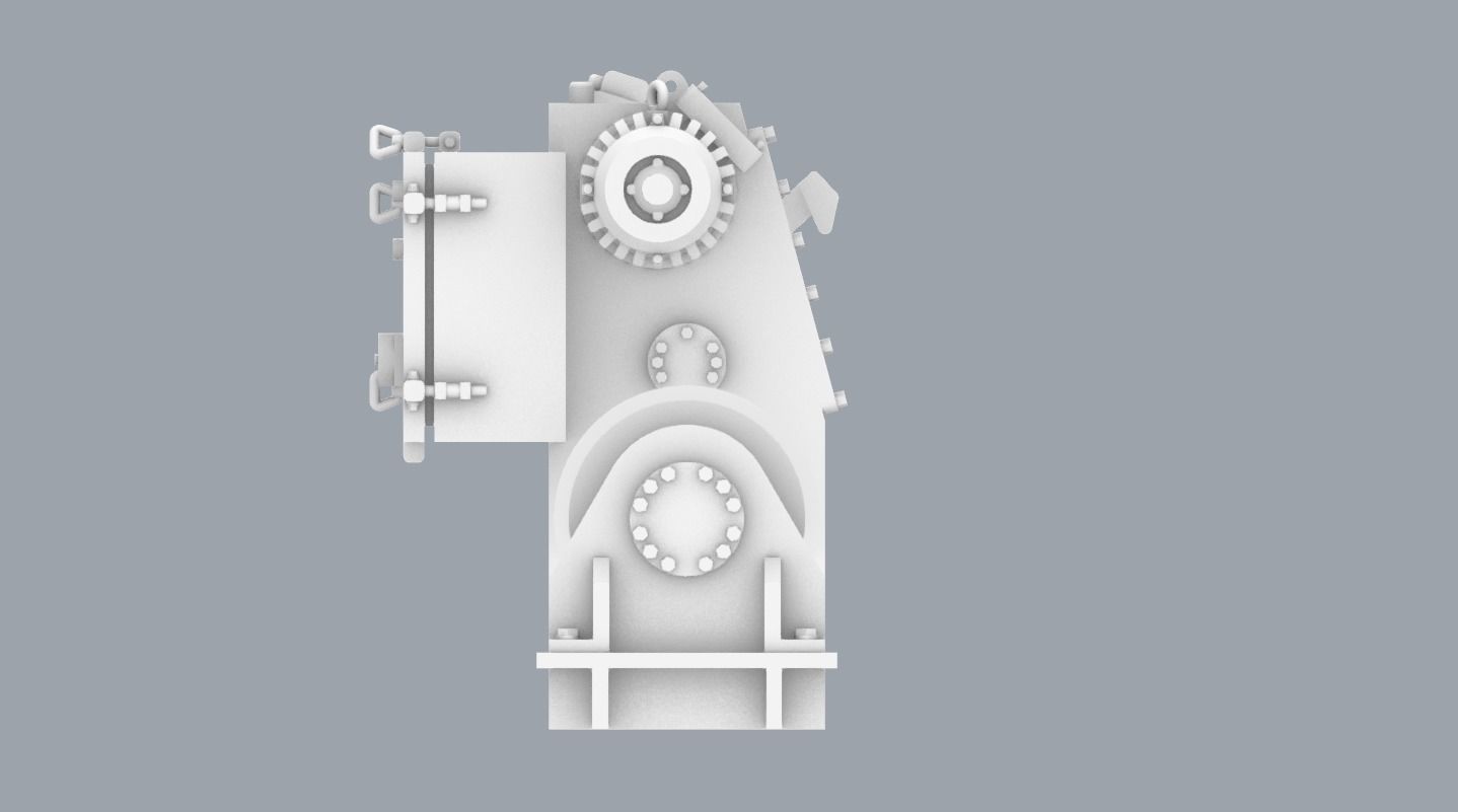 PM Hydraulic Winch 3D print model_22