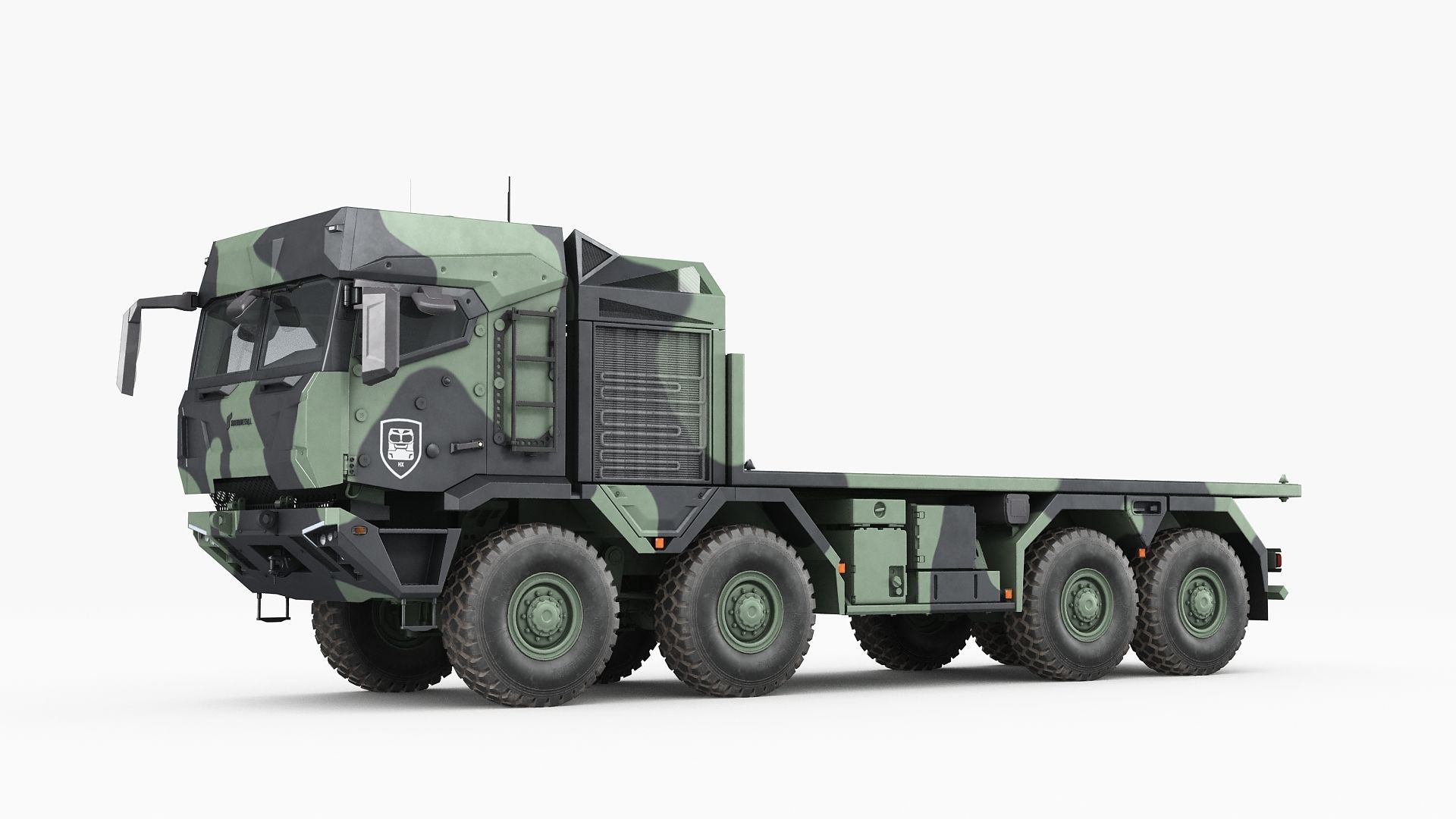 RMMV HX3 Container Truck 3D model_17