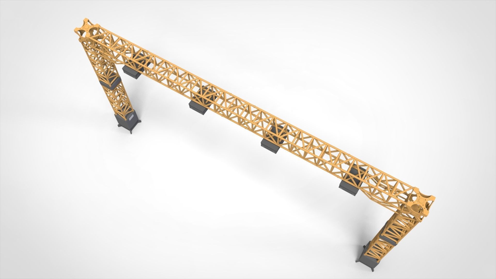 Sci fi Floodlight 12 3D model_36