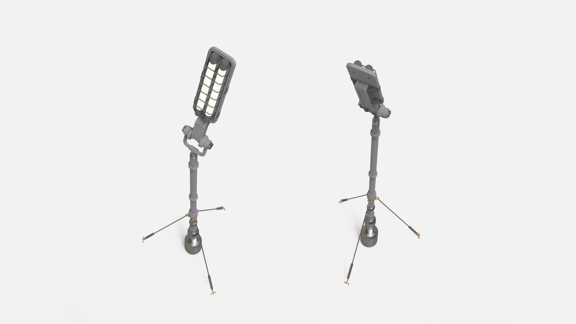 Sci fi Floodlight 12 3D model_49