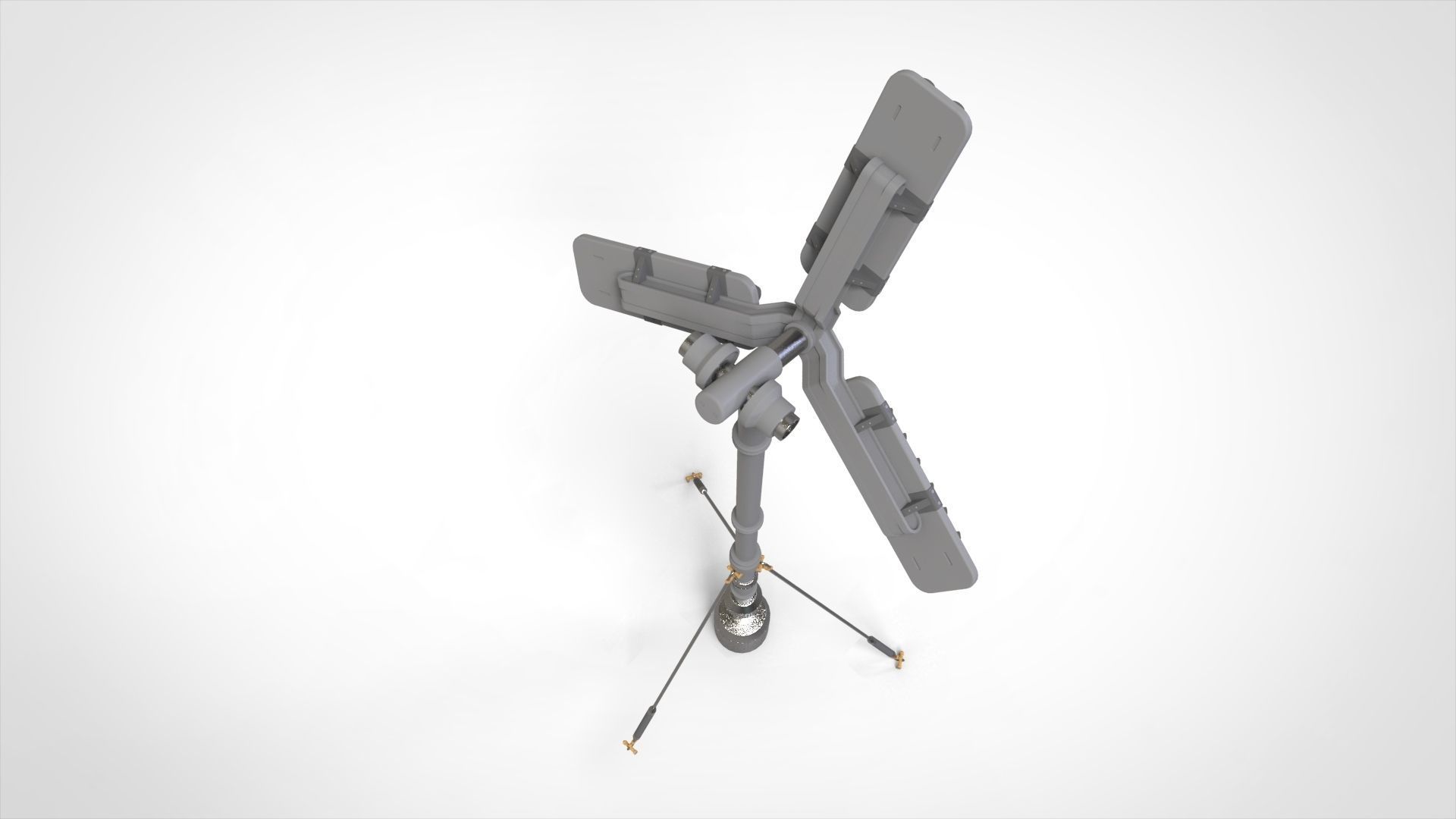 Sci fi Floodlight 12 3D model_45