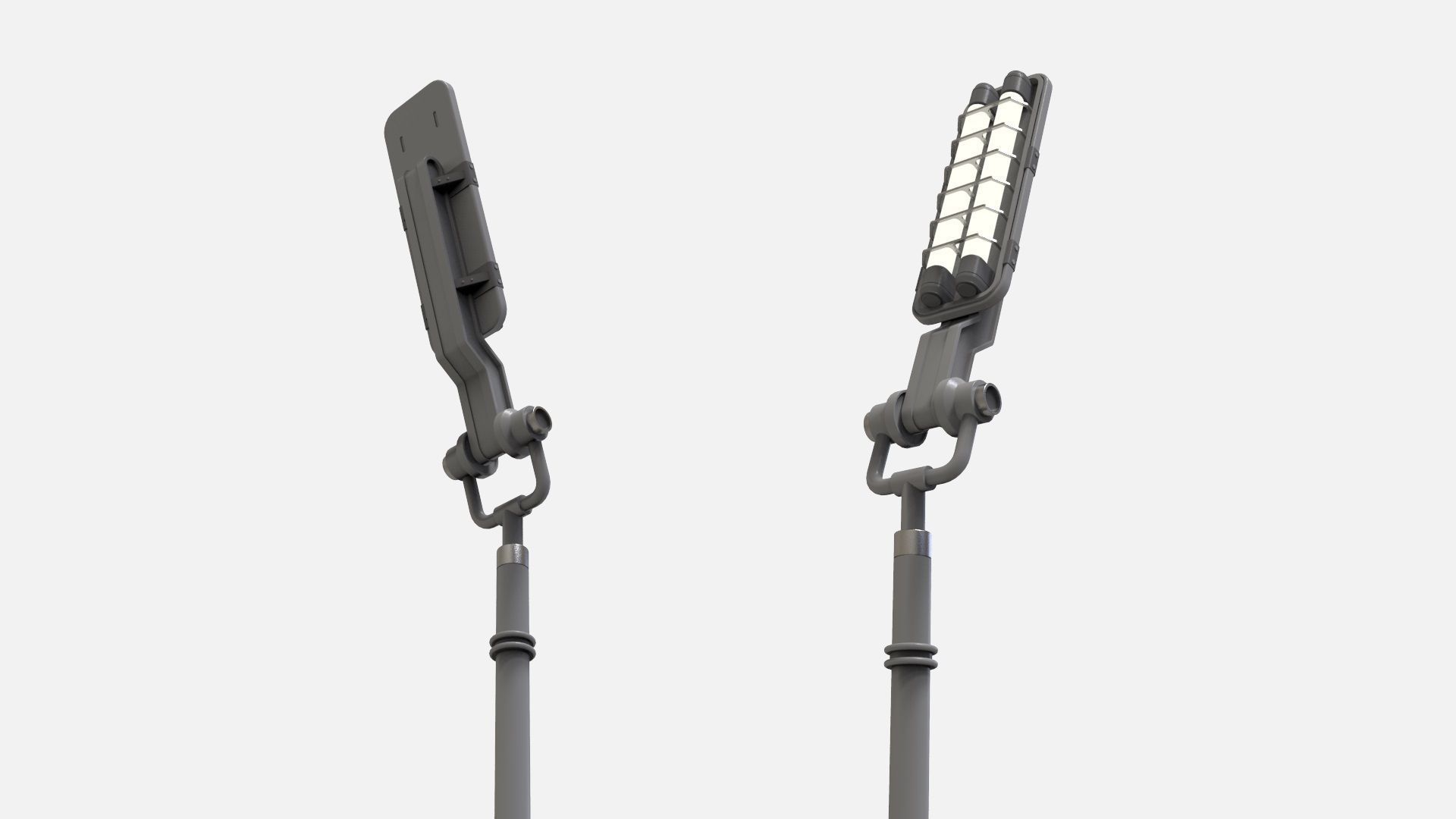 Sci fi Floodlight 12 3D model_48