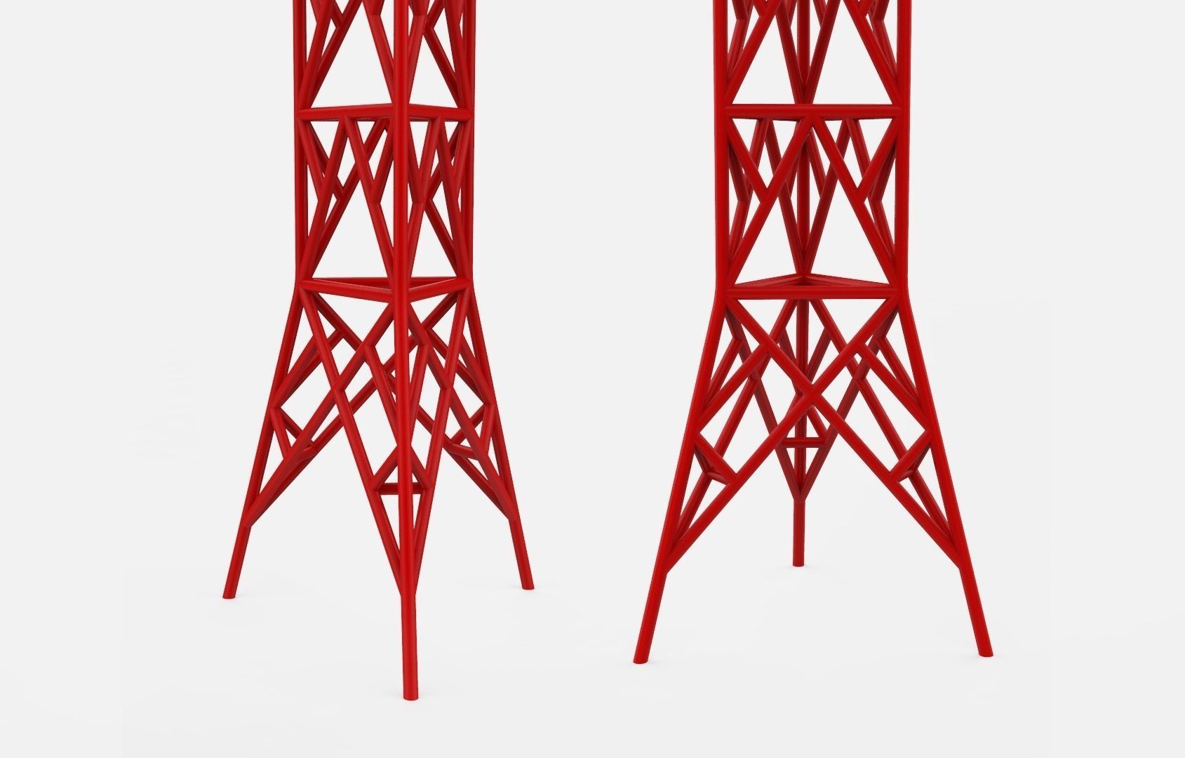 Sci fi Floodlight 12 3D model_12
