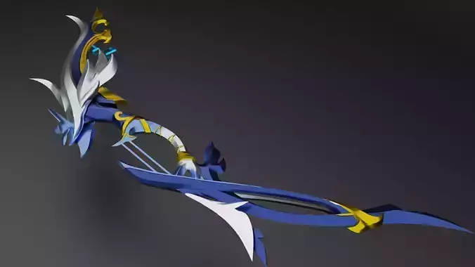genshin impact yelan aqua simulacra bow