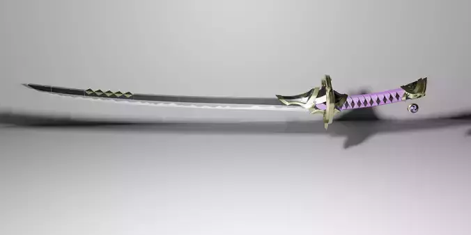genshin impact Amenoma Kageuchi 3D print model