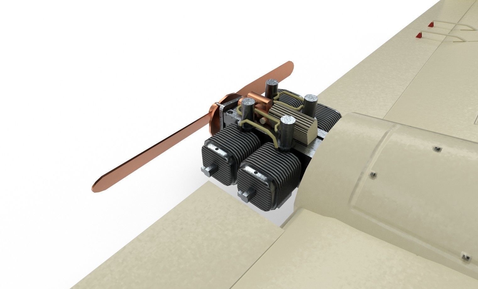 shahed-136 kamikaze drone low-poly Low-poly 3D model_14