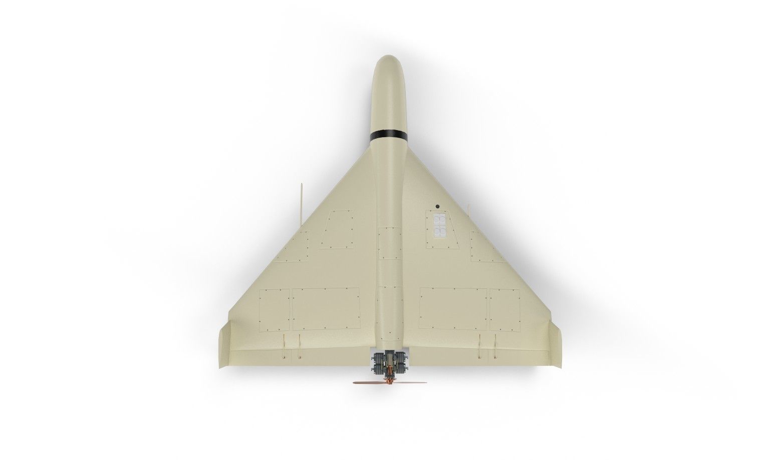 shahed-136 kamikaze drone low-poly Low-poly 3D model_6