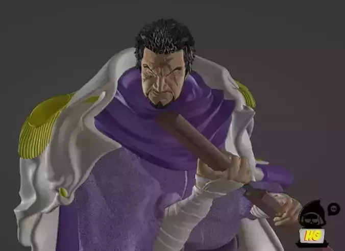 Fujitora - One piece 3D print model