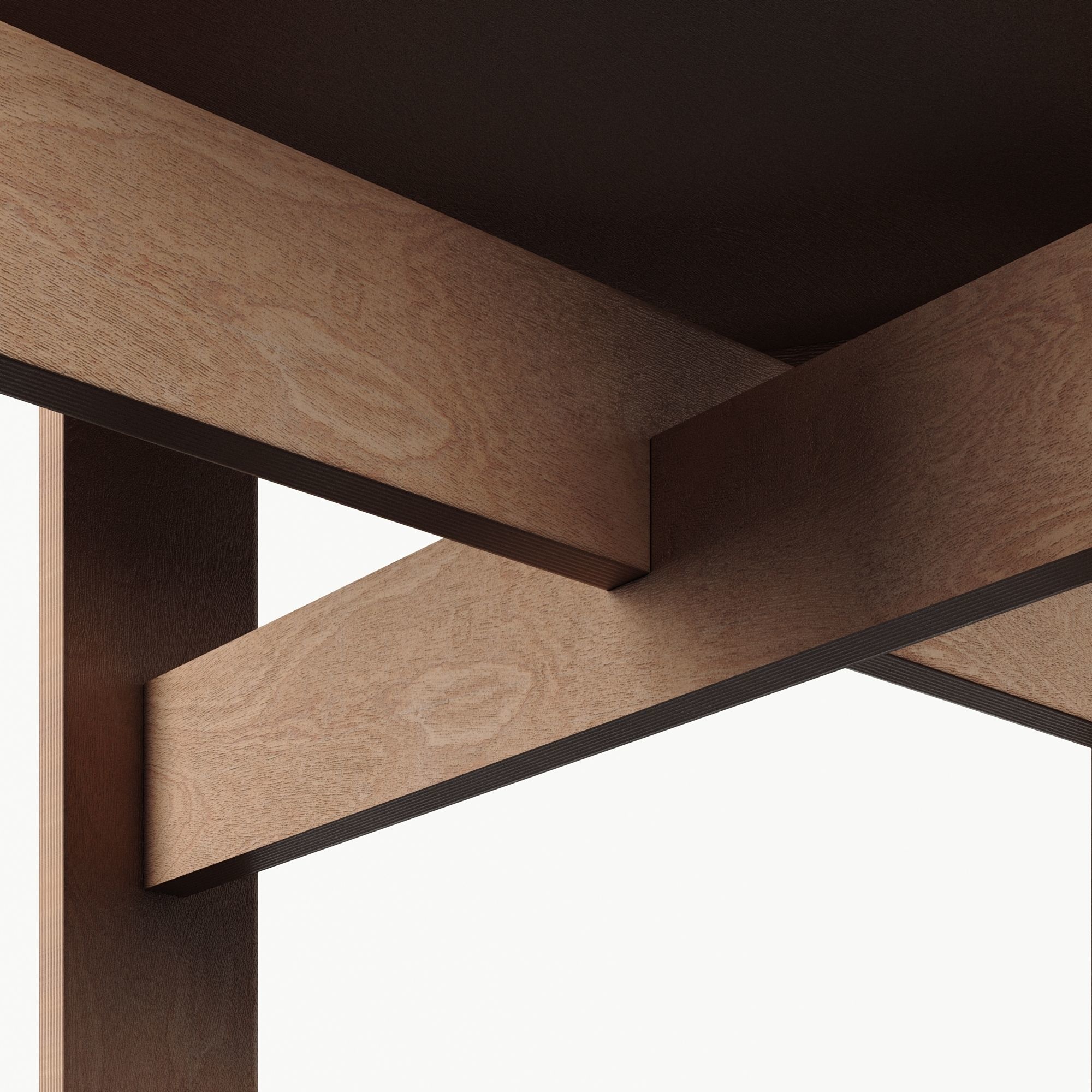 Ikea BASTUA Side table 3D model_2