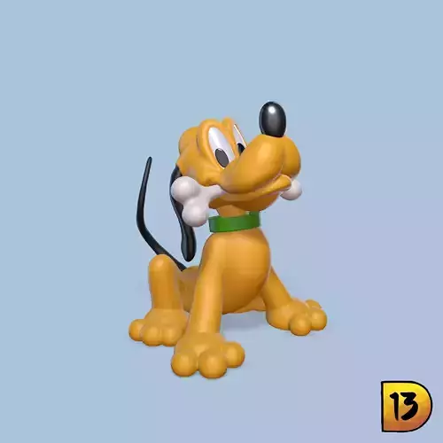 MiniPrint 004 - Pluto 3D print model