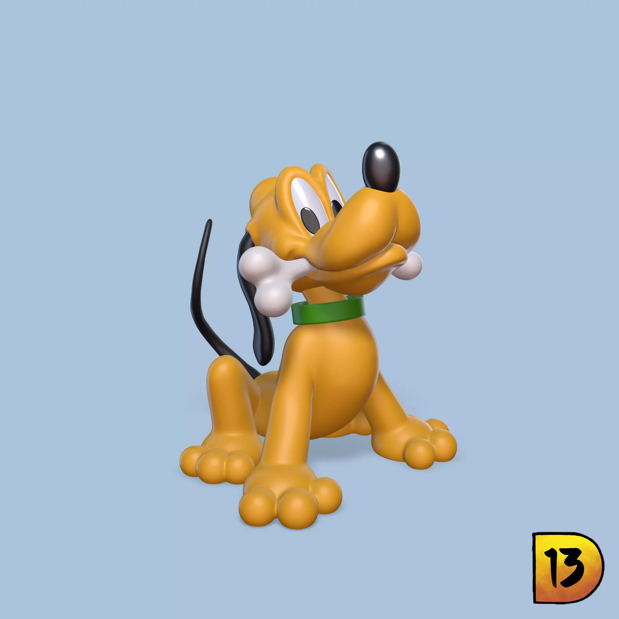 MiniPrint 004 - Pluto 3D print model_0