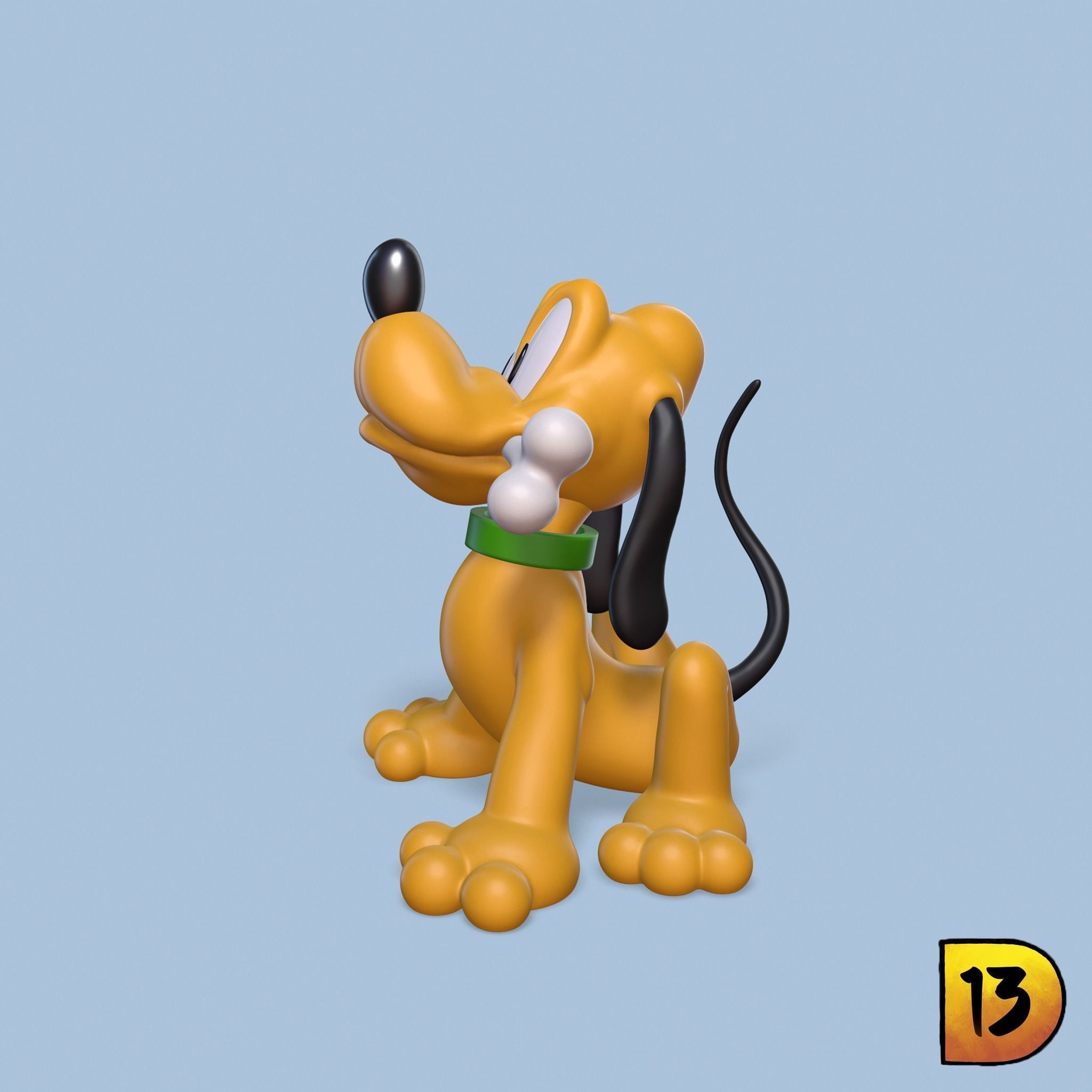 MiniPrint 004 - Pluto 3D print model_3