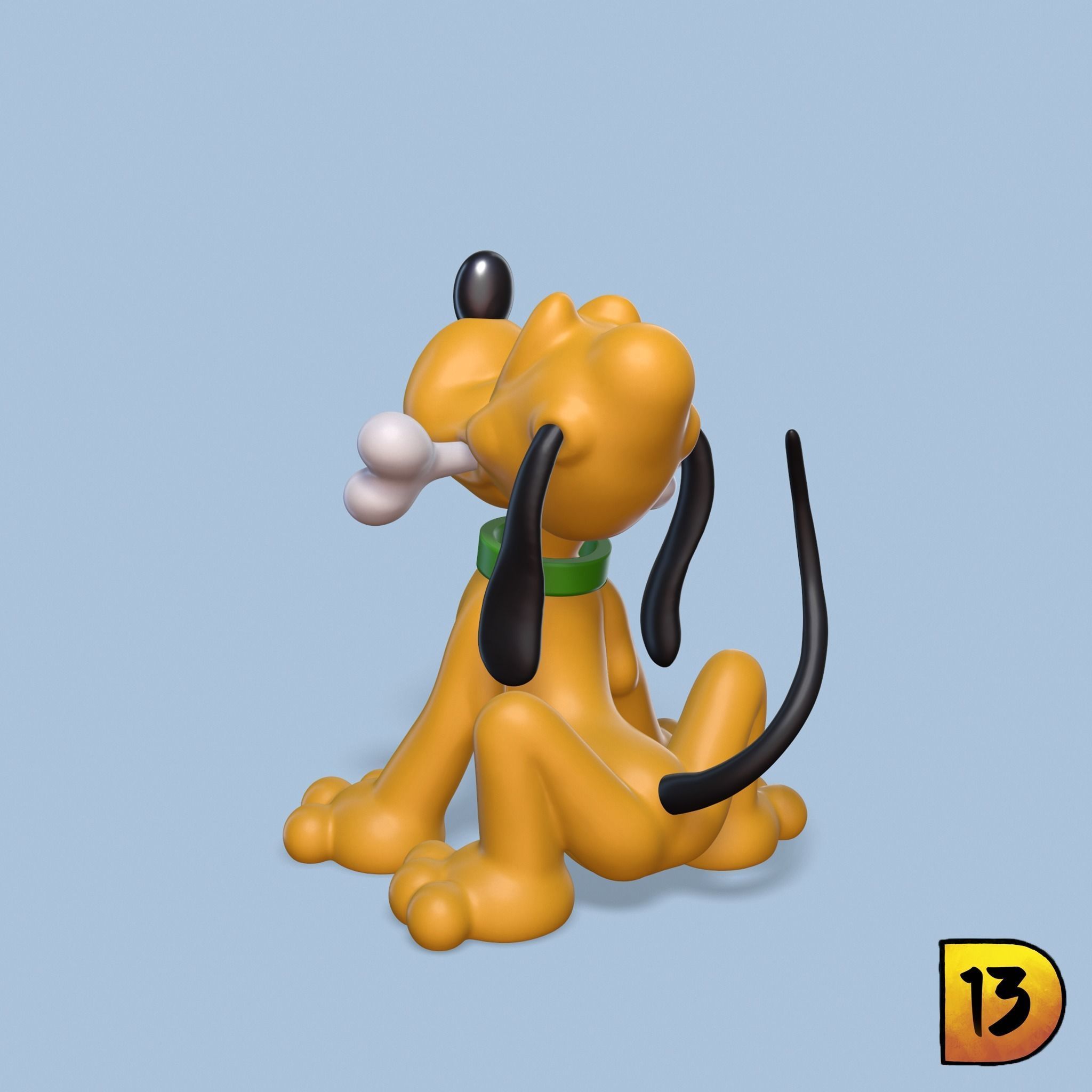 MiniPrint 004 - Pluto 3D print model_2