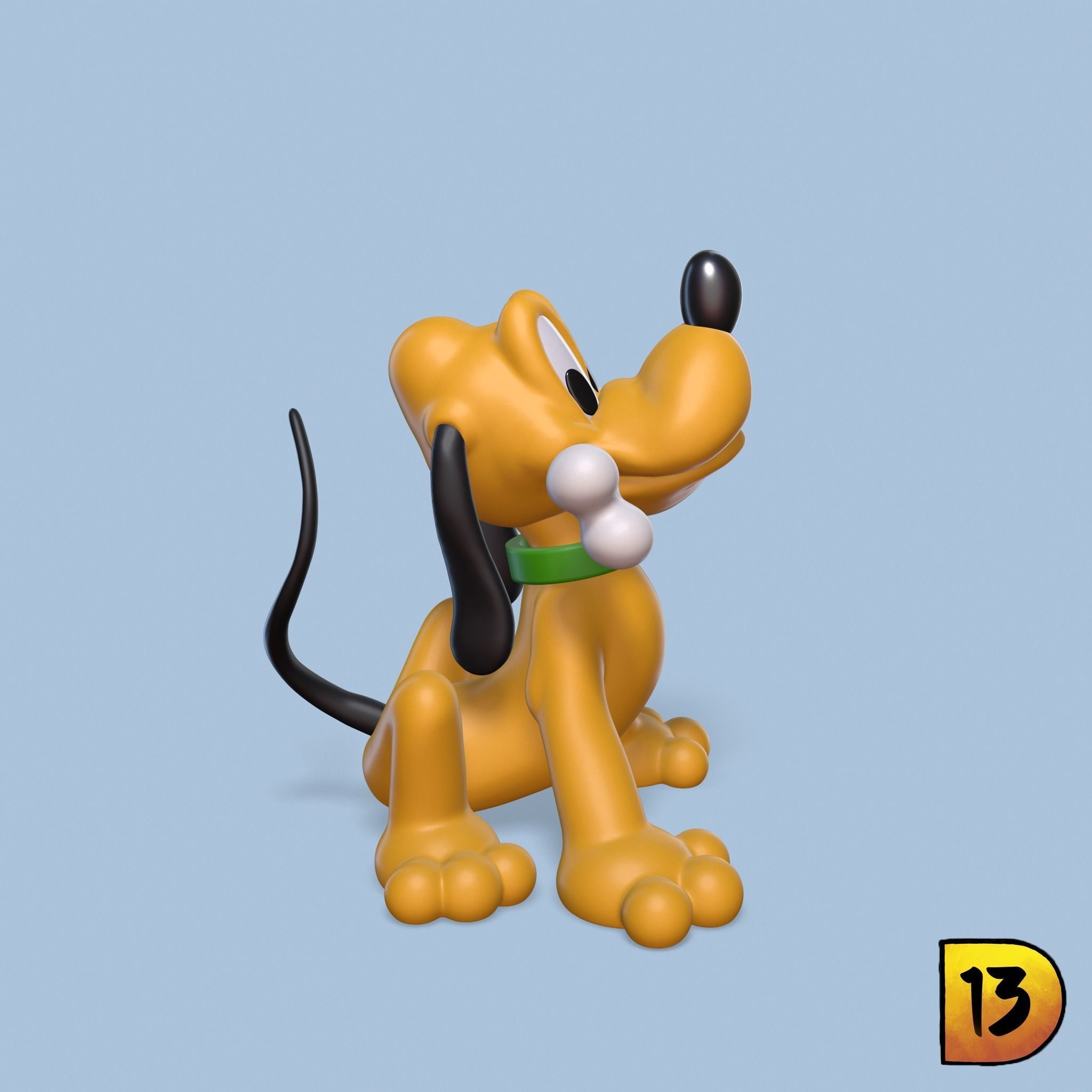 MiniPrint 004 - Pluto 3D print model_1