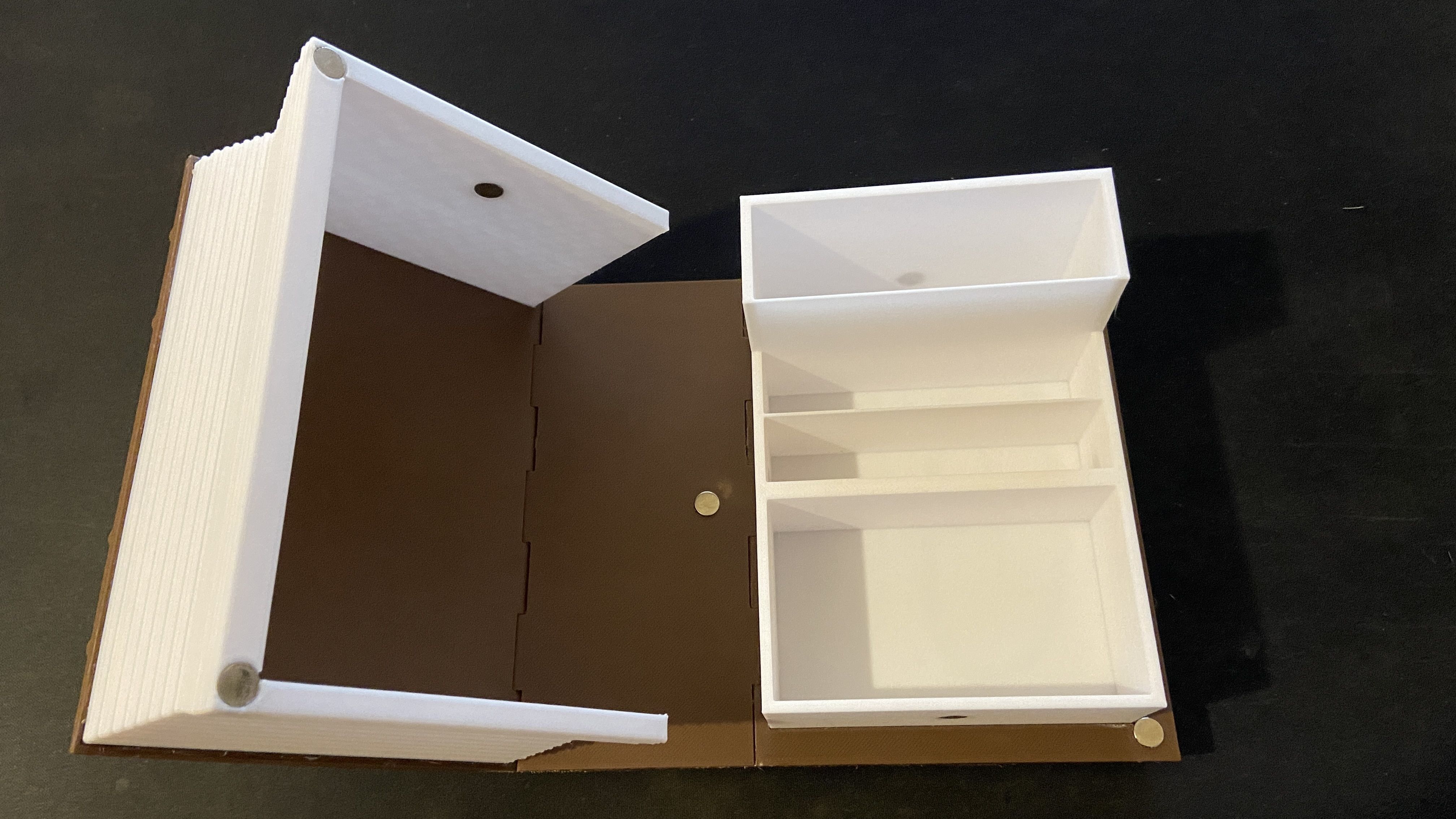 Magic The Gathering Spellbook Deck Box 3D print model_2