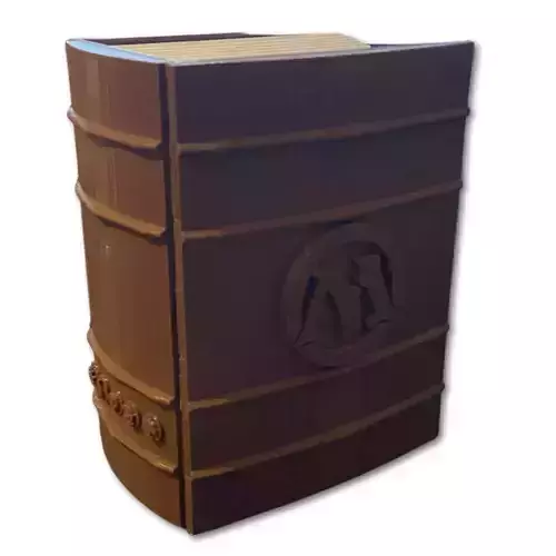 Magic The Gathering Spellbook Deck Box 3D print model