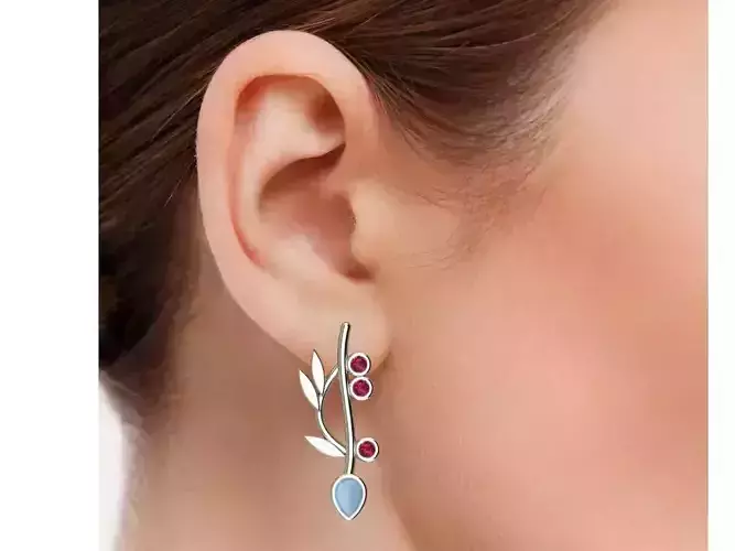 EARRING FOR 3D PRINTING