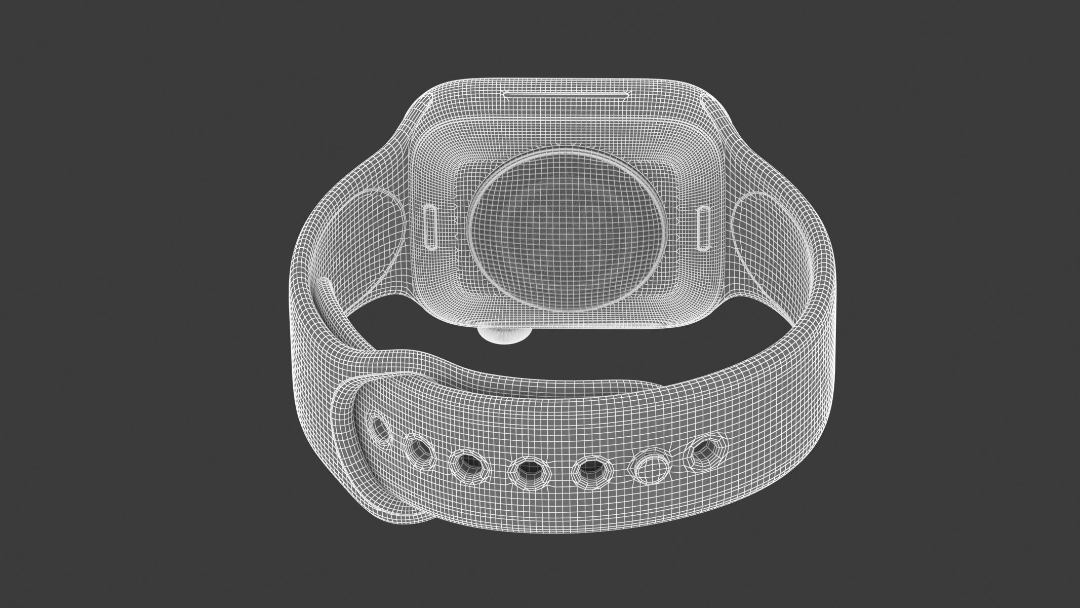  Apple Watch Series 8 Black 3D model_18