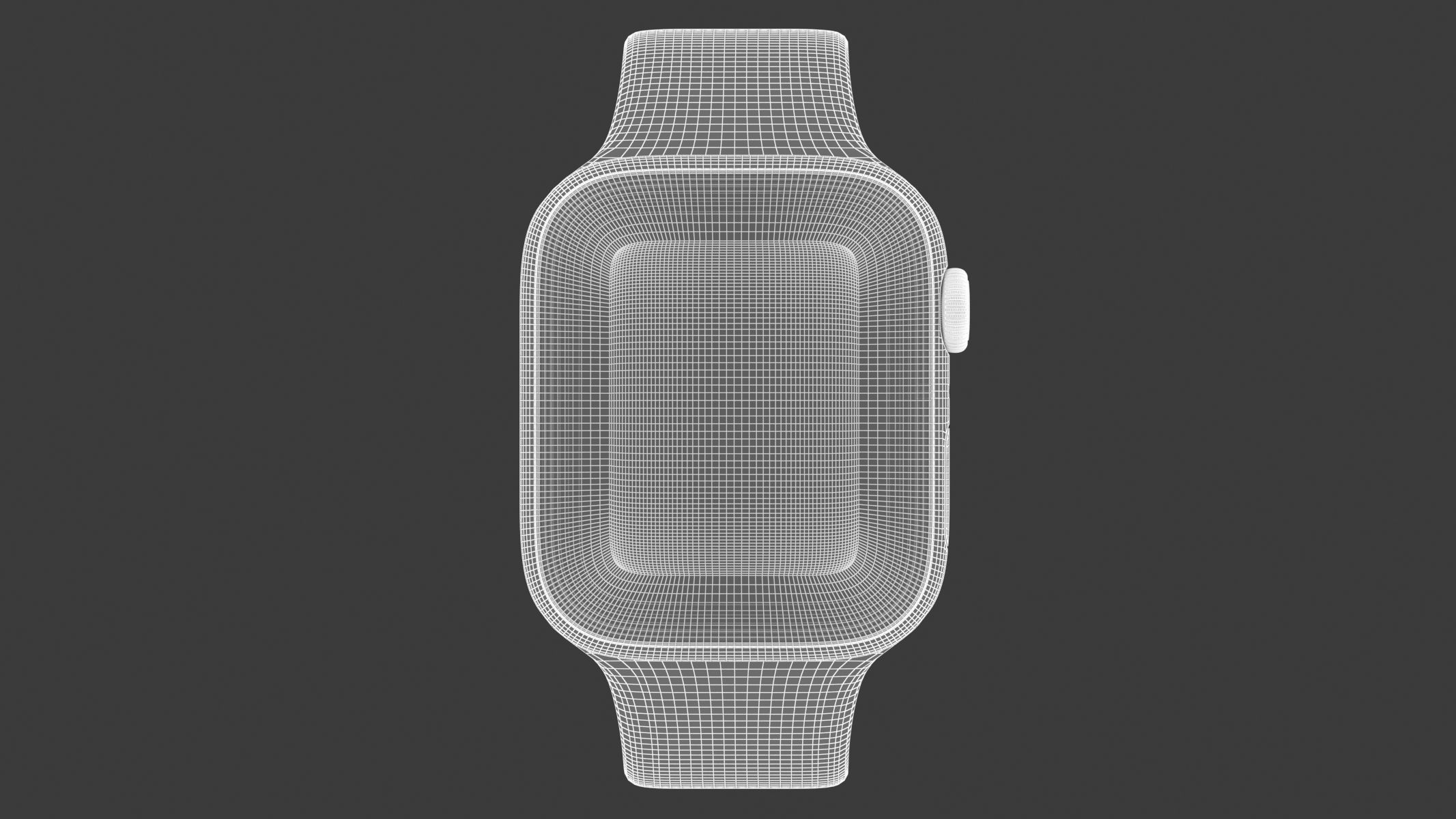 Apple Watch Series 8 Silver 3D model_10