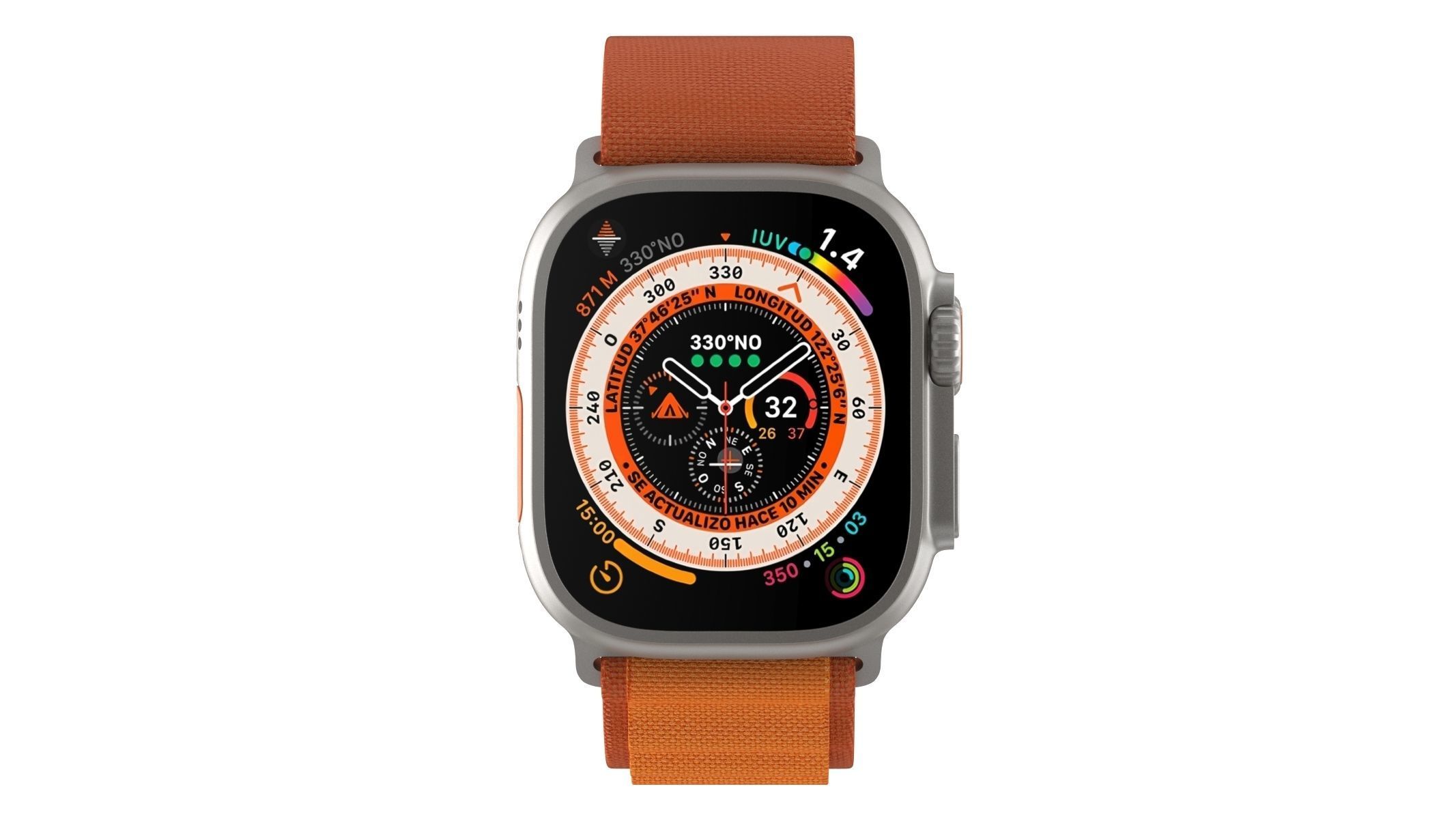 Apple Watch Ultra 3D model_7