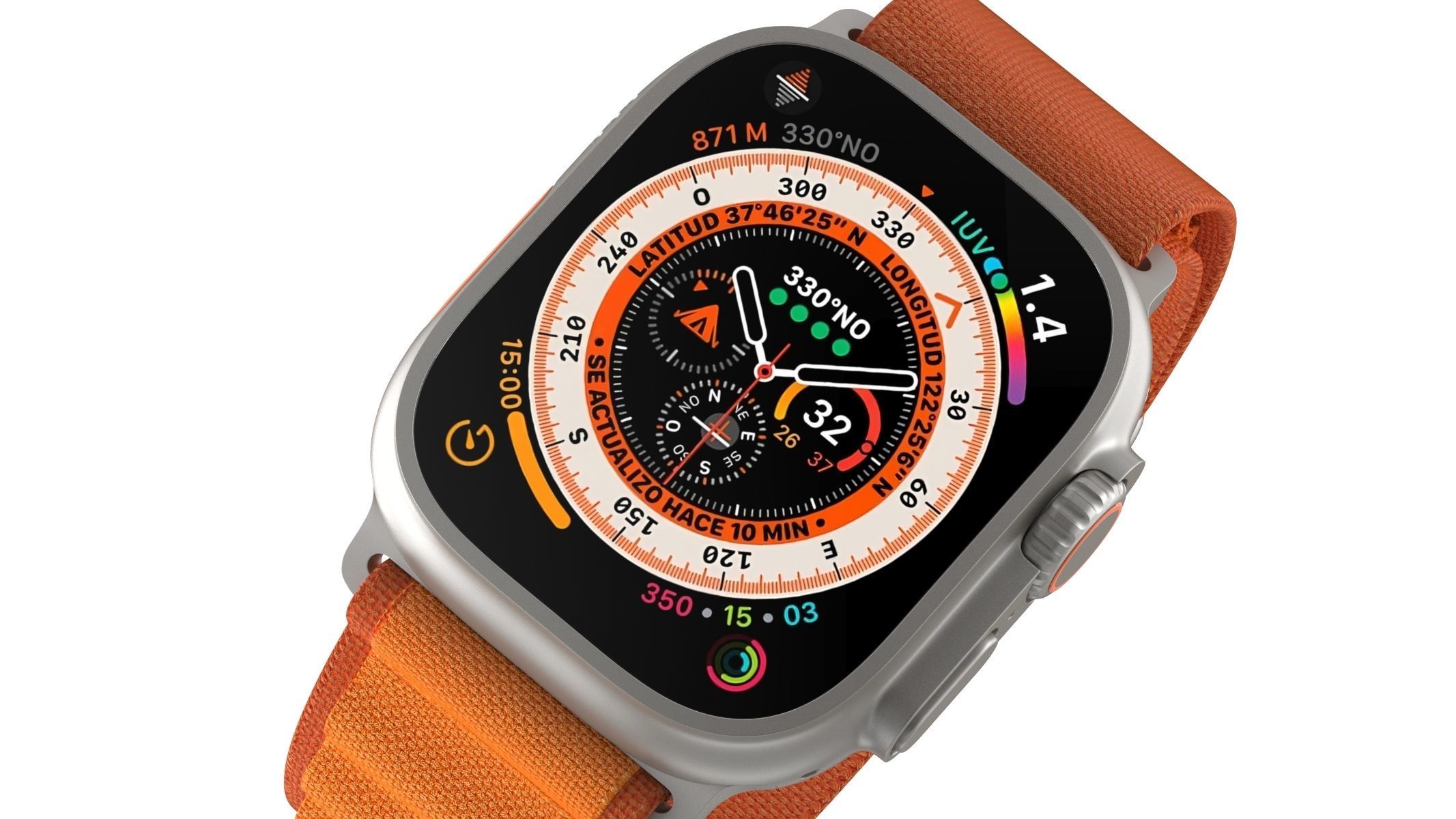 Apple Watch Ultra 3D model_3