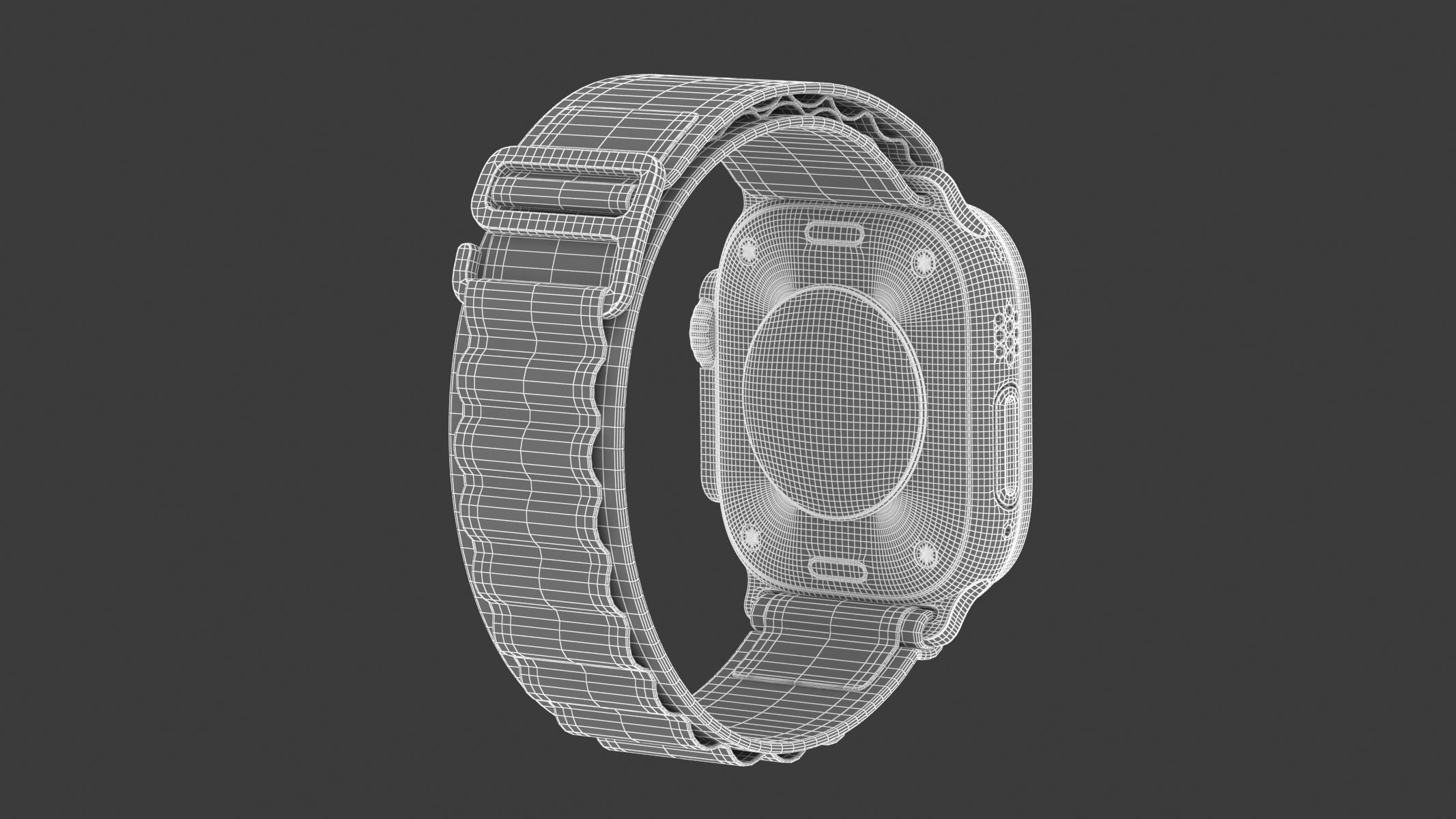Apple Watch Ultra 3D model_23