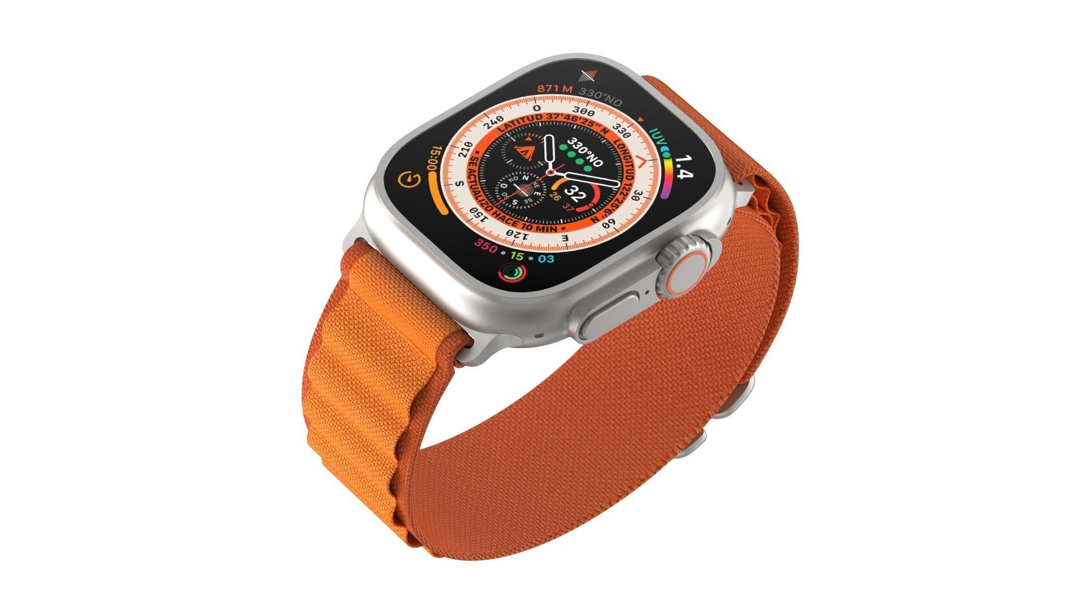 Apple Watch Ultra 3D model_13