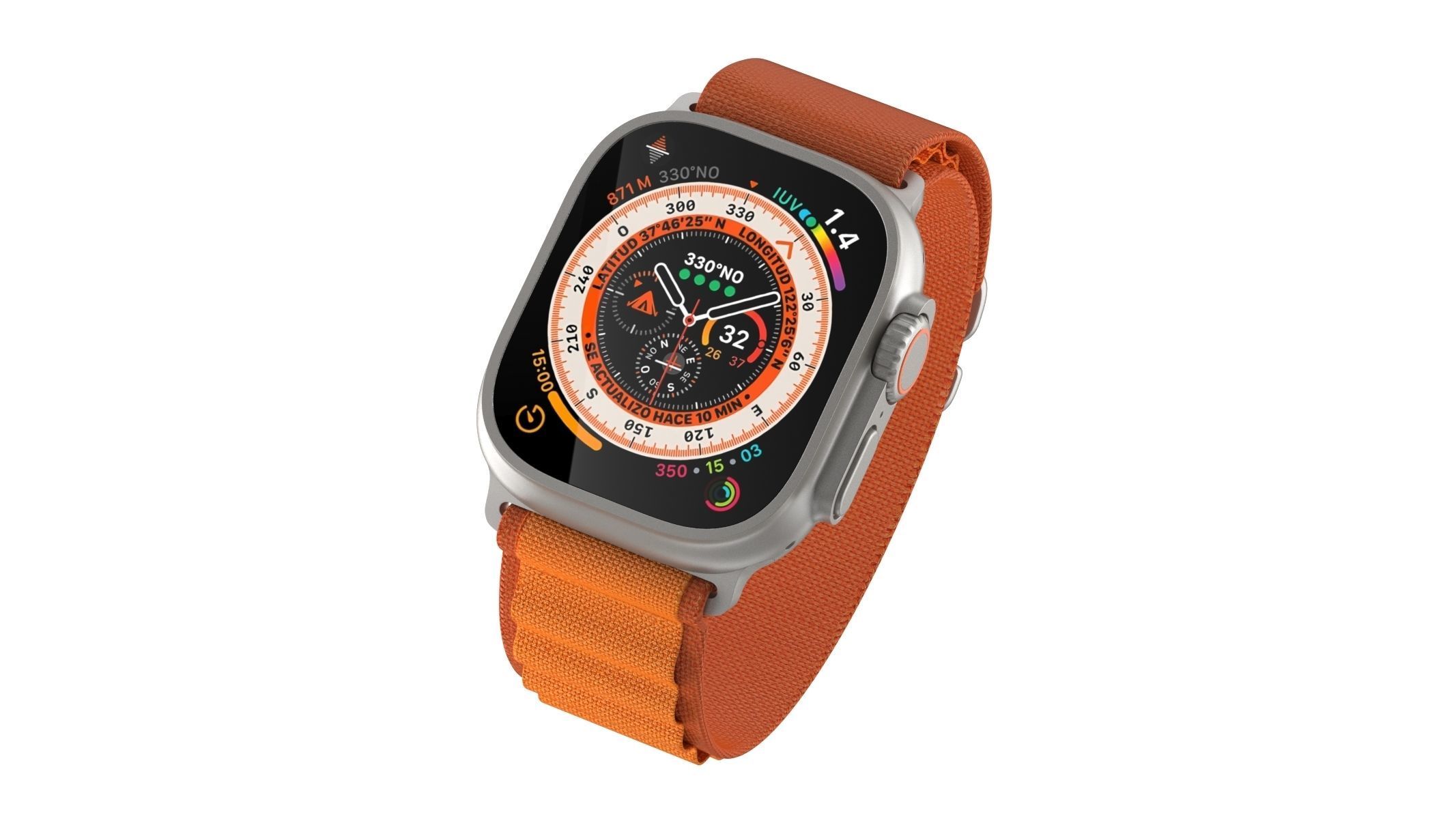 Apple Watch Ultra 3D model_1