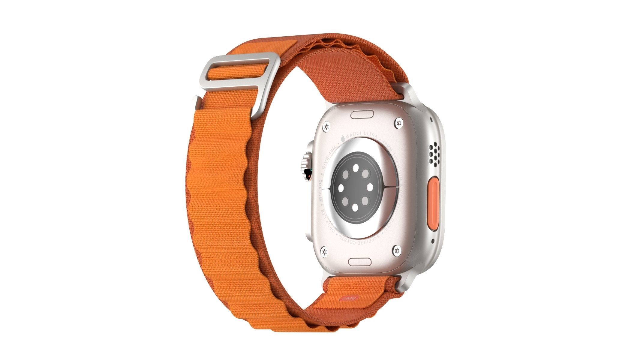 Apple Watch Ultra 3D model_5