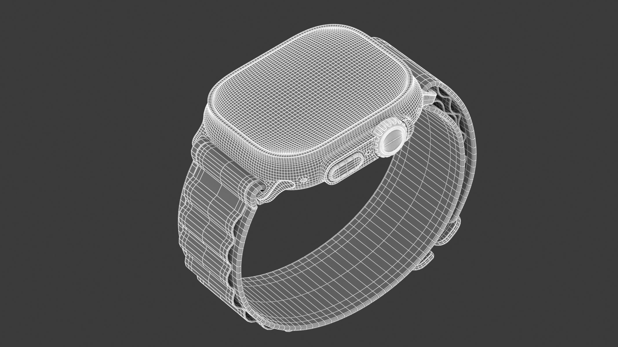 Apple Watch Ultra 3D model_33