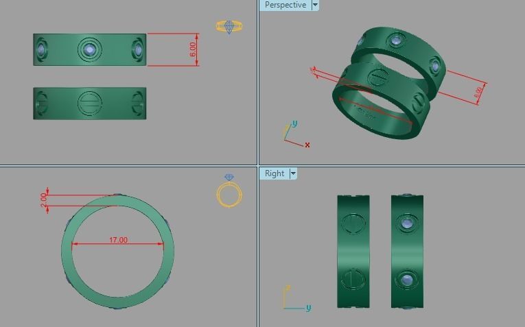 FAMOUS RING ALLIANCE 3D print model_3