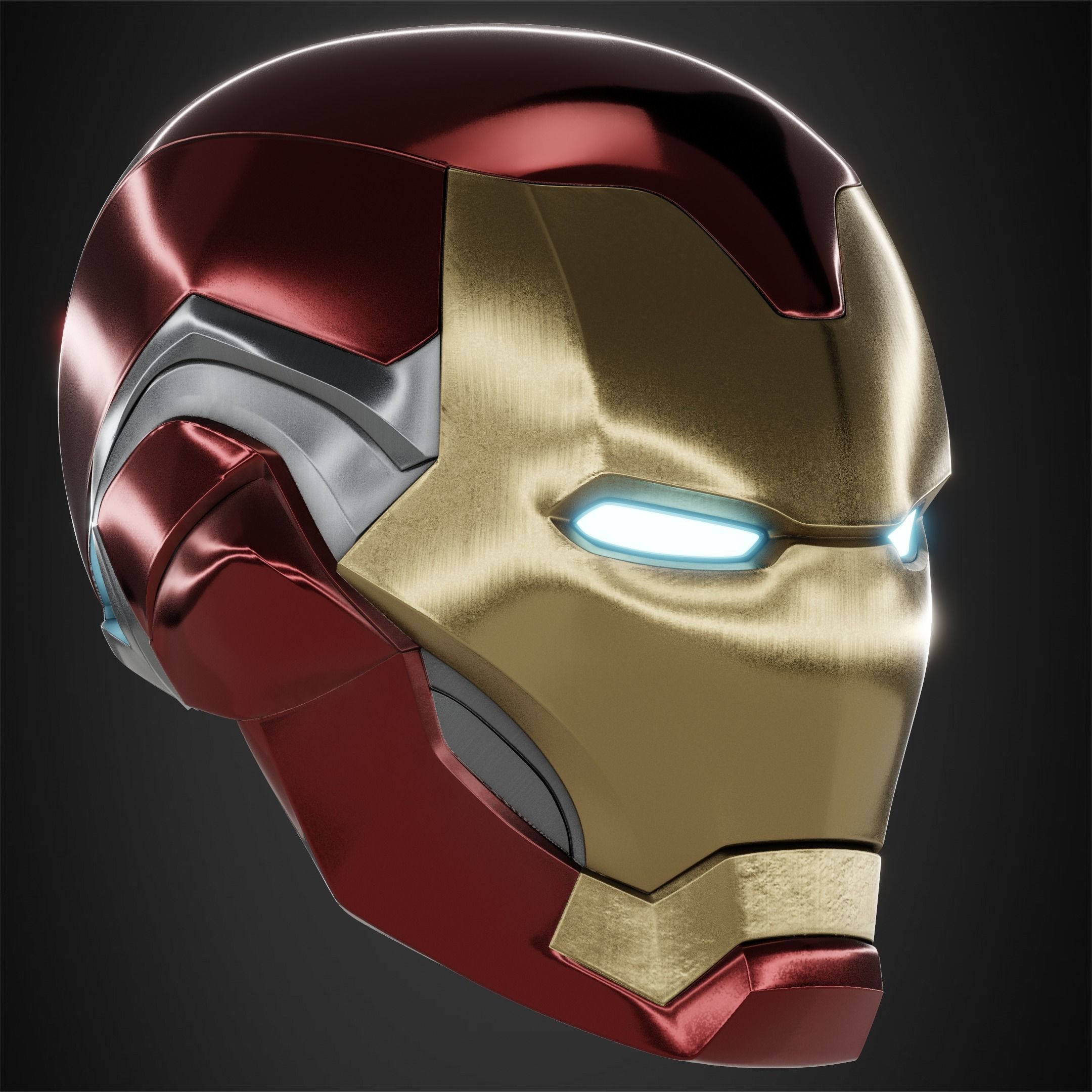 Iron Man Mark 85 Full Armor for Cosplay 3D print model 3D Model Collection_15