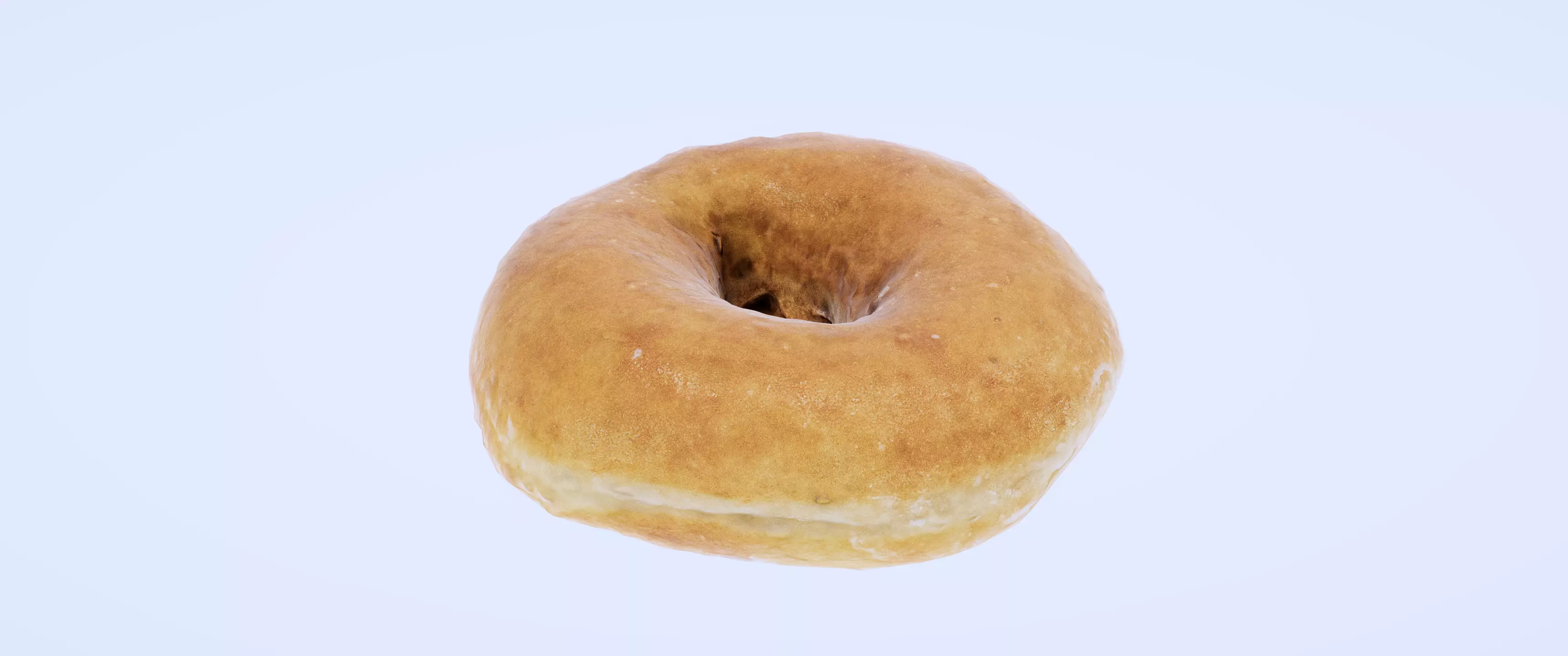 8k Glazed Doughnut - 5 Levels of Detail Low-poly 3D model_0