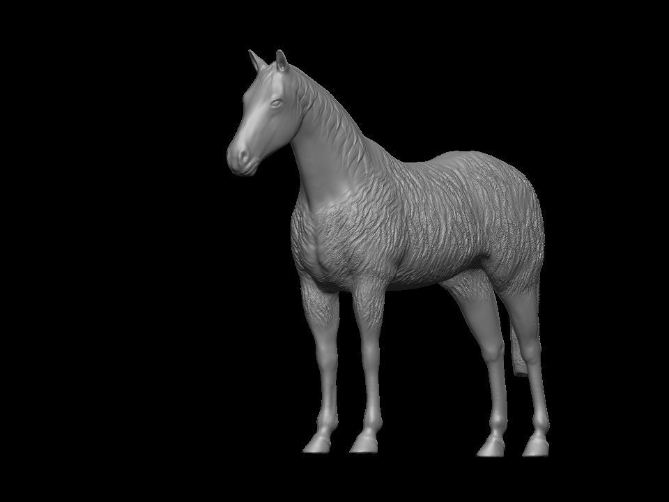 Horse 3D print model_8