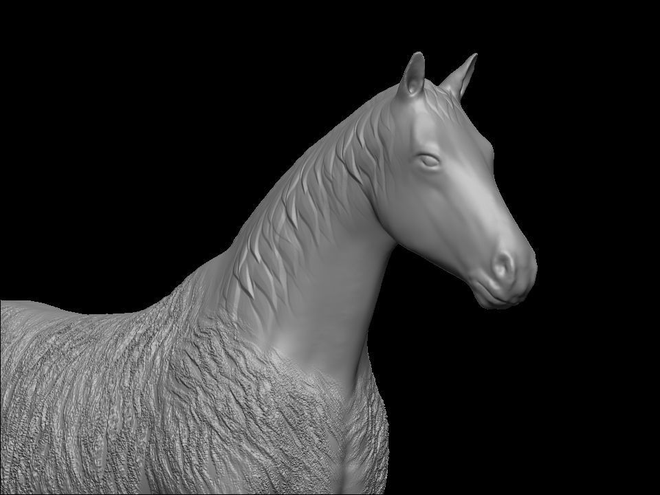 Horse 3D print model_7