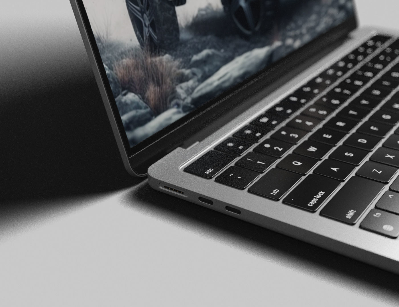 2024 Apple MacBook Air M3 3D model_4