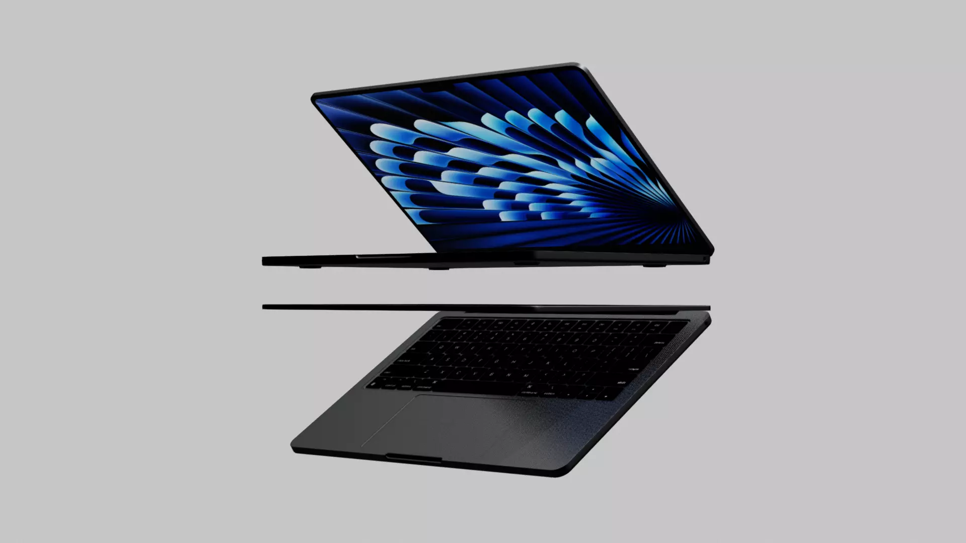 2024 Apple MacBook Air M3 3D model_0