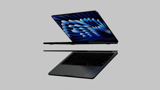 2024 Apple MacBook Air M3 3D model | CGTrader