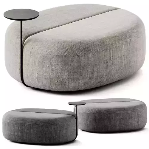 ARTIKO Sectional modular fabric pouf AT 12 by MDD