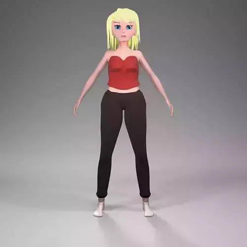 Anime Girl Character