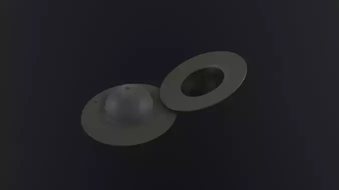 British WW1 Military Helmet 3D Model Low-poly 3D model