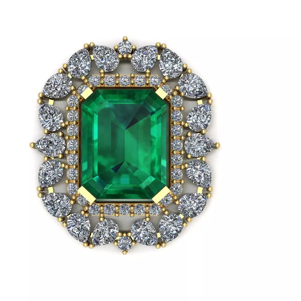 Earring Women 3D print model 3D print model_0