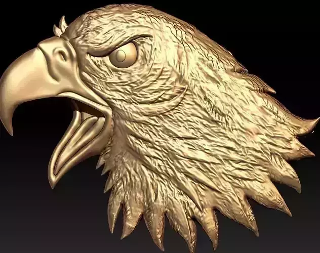 eagle head pendant