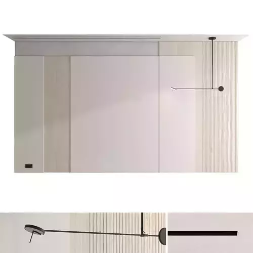 Decorative wall panel set 117