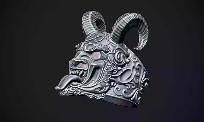 Stylized Demon Ring