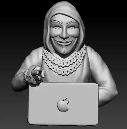 Anonymous  finger watch