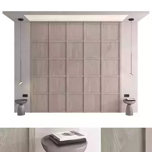 Decorative wall panel set 118