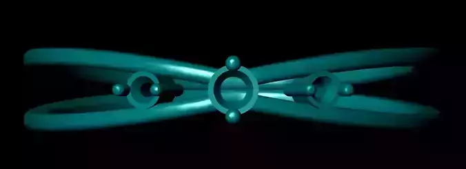 Wedding Engagement Women Ring 3D print model 3D print mode 