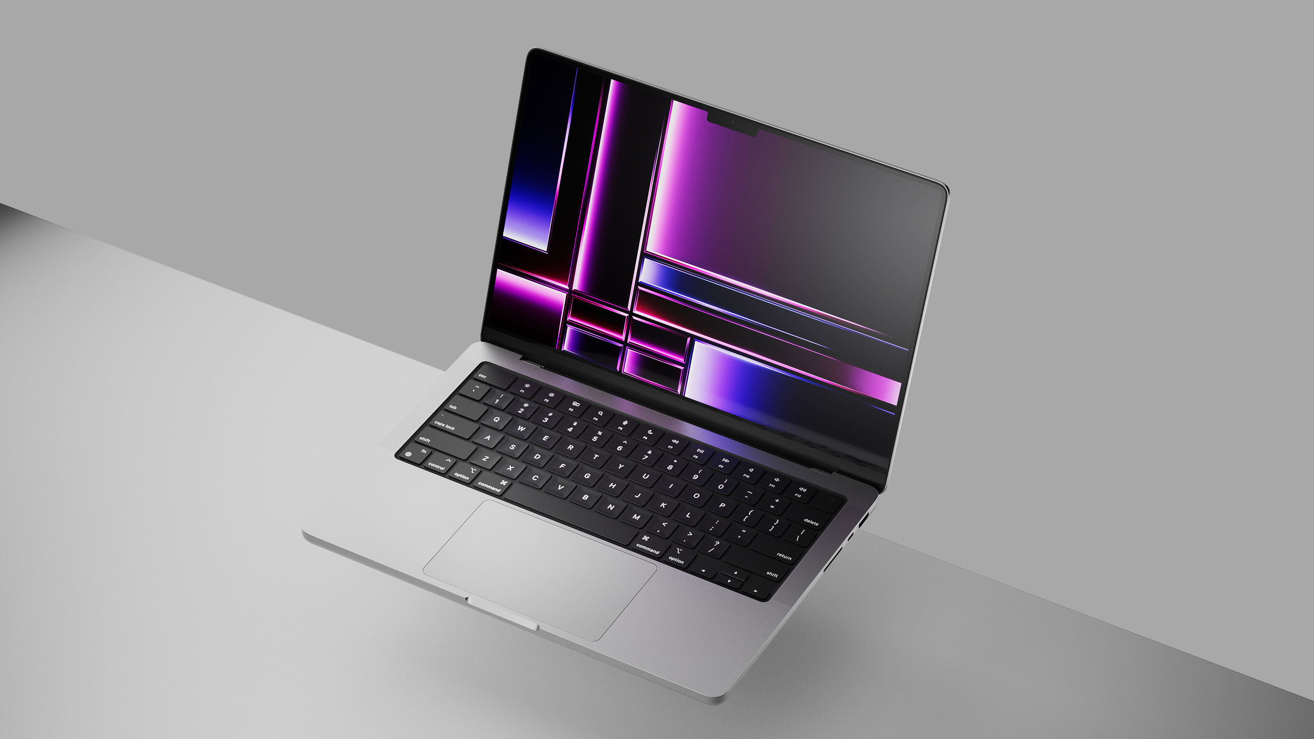 Apple 2023 M2 MacBook Pro - 14 and 16 Inch - 2023 - HQ 3D Model 3D model_6